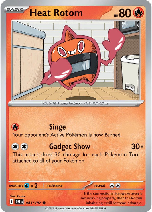 Heat Rotom - Destined Rivals 043/182