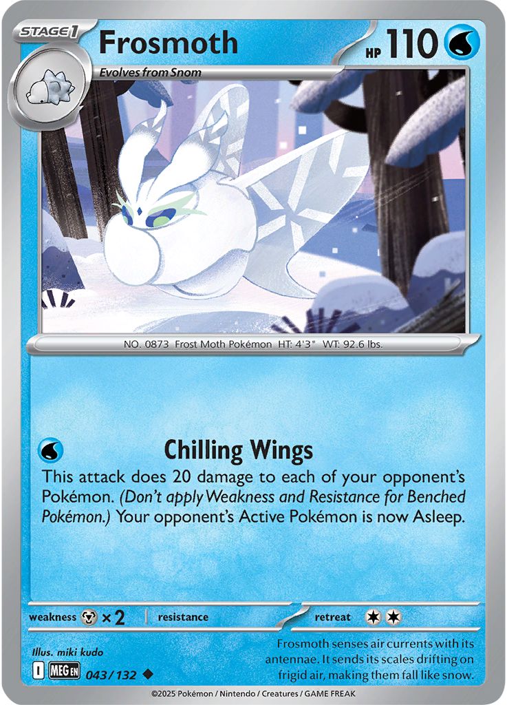 Frosmoth - Mega Evolution 043/132