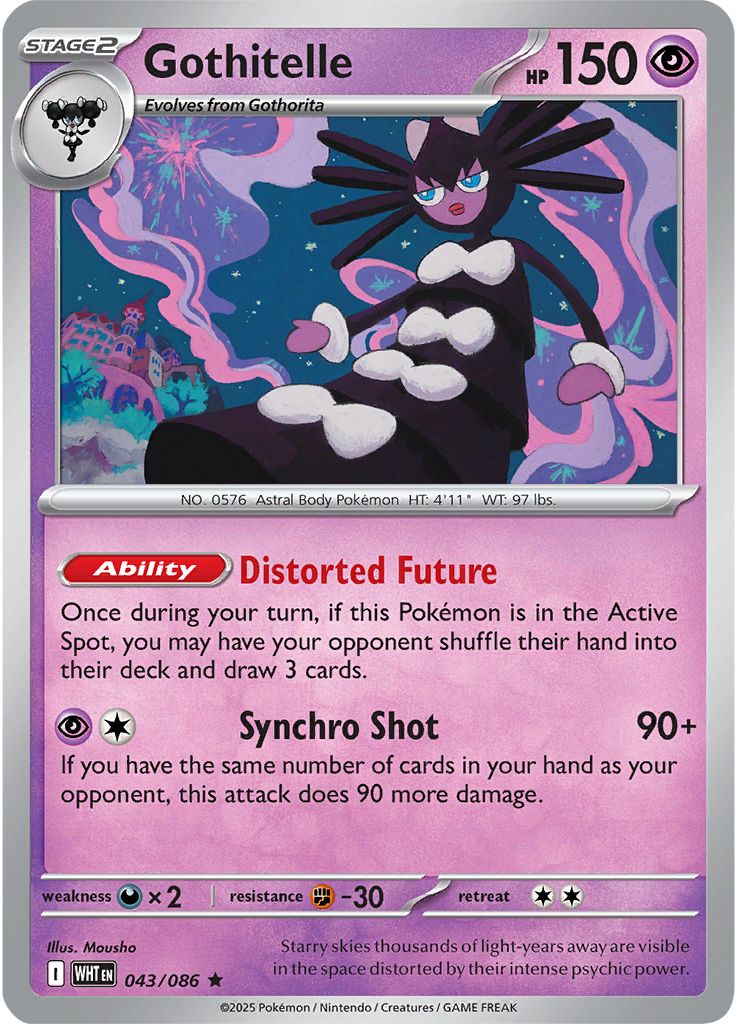 Gothitelle - White Flare 043/086