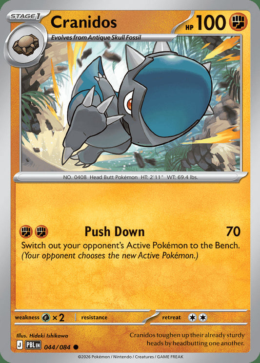 Cranidos - Pitch Black 044/084