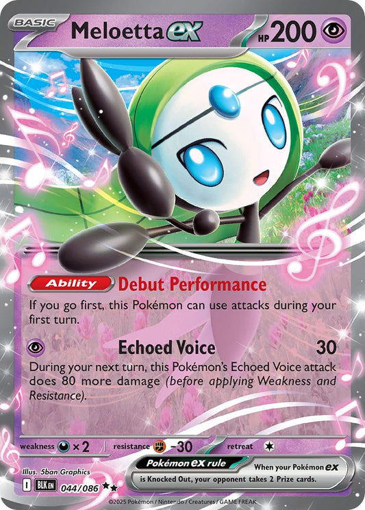 Meloetta ex - Black Bolt 044/086