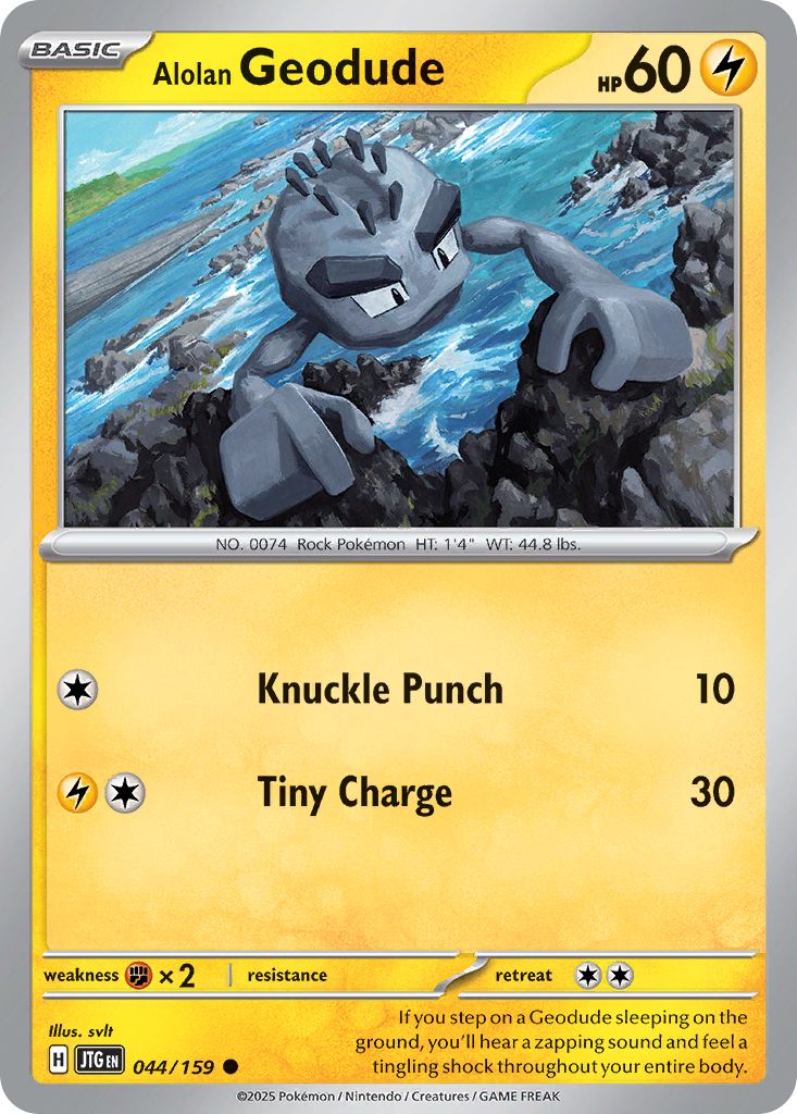 Alolan Geodude - Journey Together 044/159
