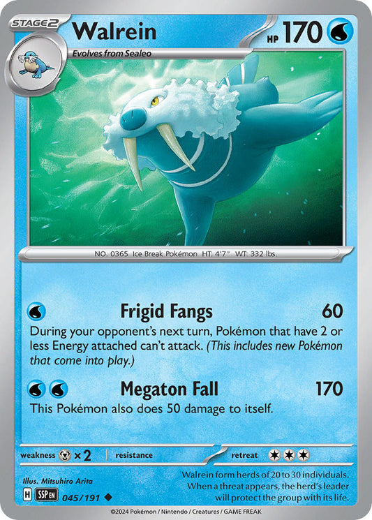Walrein - Surging Sparks 045/191