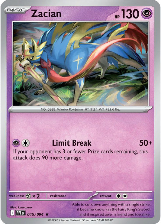 Zacian - Phantasmal Flames 045/094