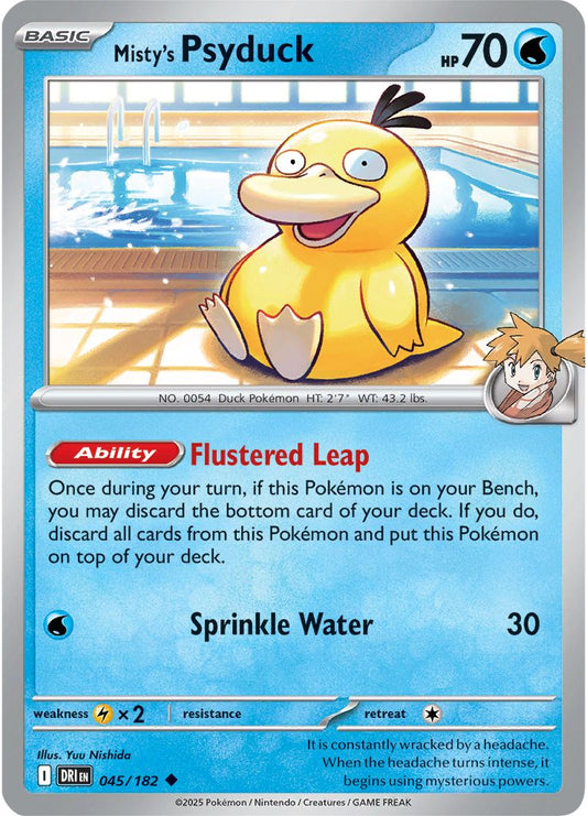 Misty's Psyduck - Destined Rivals 045/182