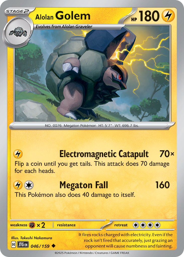 Alolan Golem - Journey Together 046/159