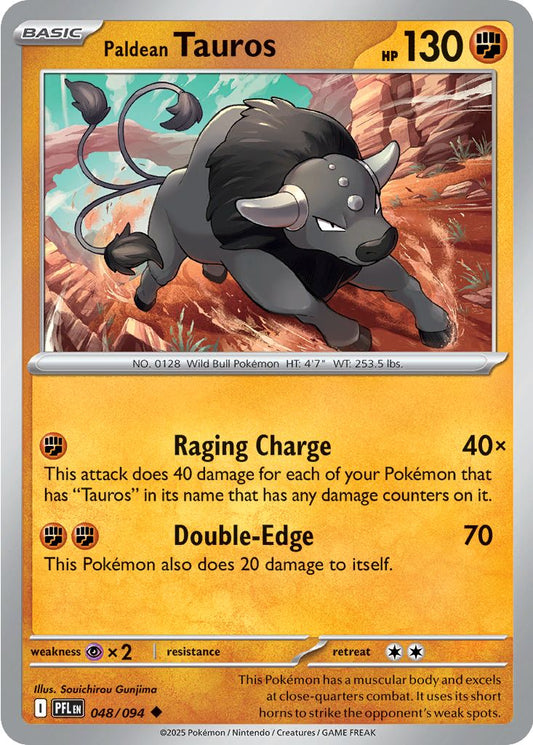 Paldean Tauros - Phantasmal Flames 048/094