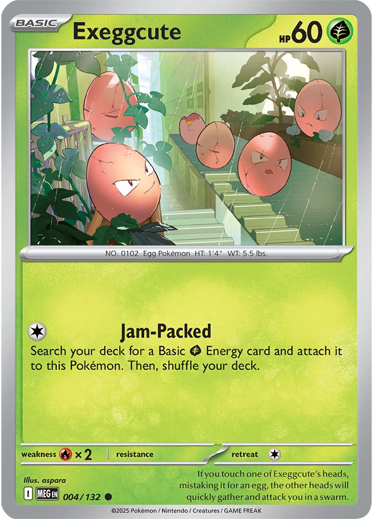 Exeggcute - Mega Evolution 004/132