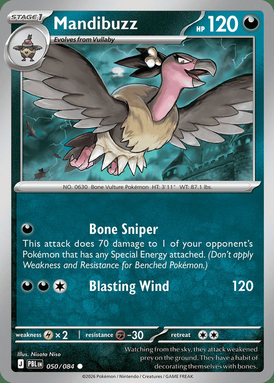Mandibuzz - Pitch Black 050/084