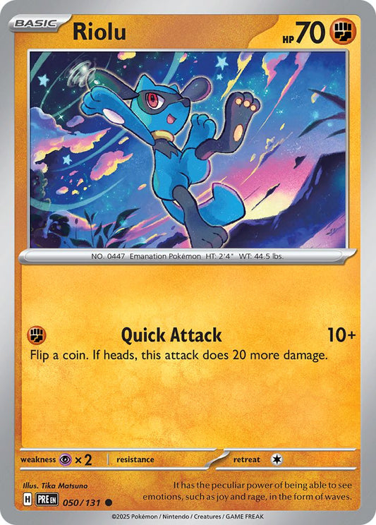 Riolu - Prismatic Evolutions 050/131
