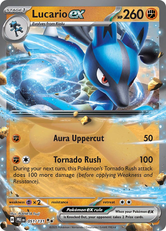 Lucario ex - Prismatic Evolutions 051/131
