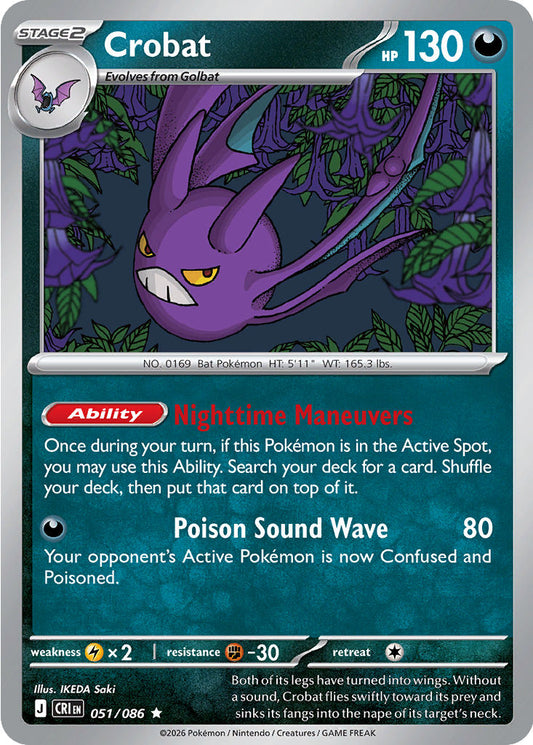 Crobat - Chaos Rising 051/086