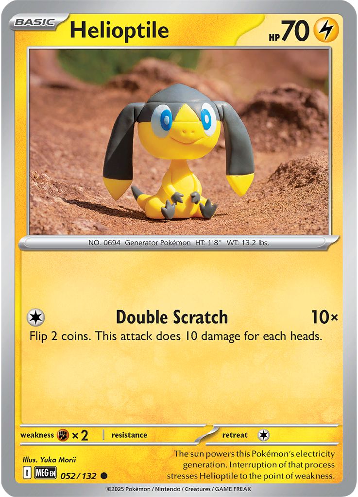Helioptile - Mega Evolution 052/132