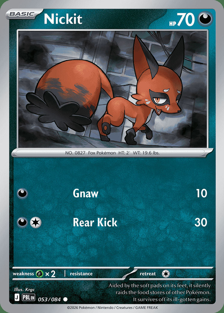 Nickit - Pitch Black 053/084