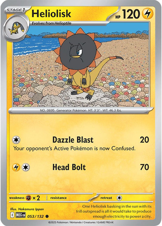 Heliolisk - Mega Evolution 053/132