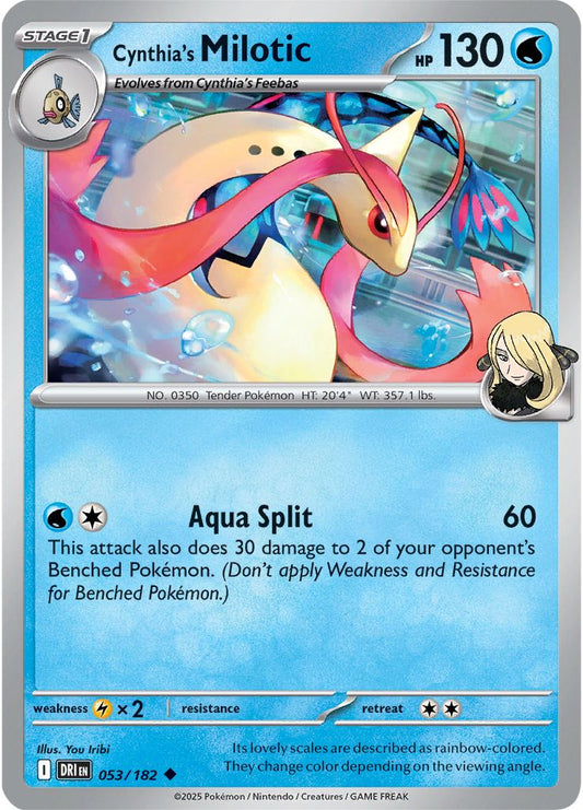 Cynthia's Milotic - Destined Rivals 053/182