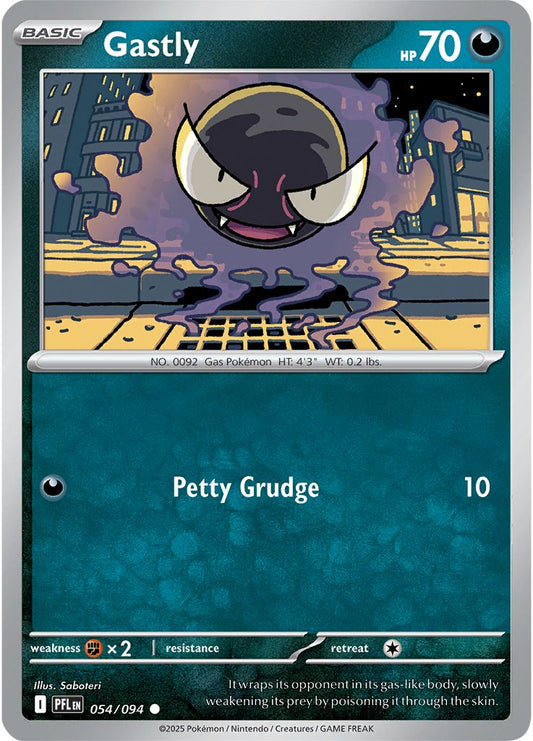 Gastly - Phantasmal Flames 054/094