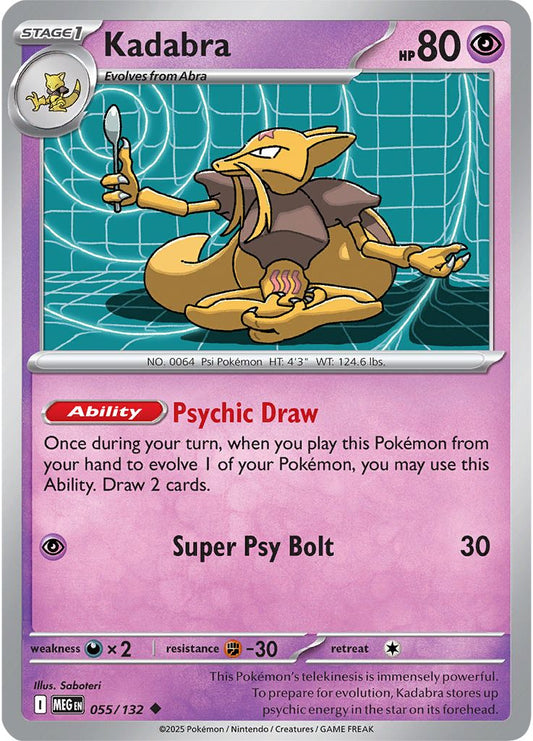 Kadabra - Mega Evolution 055/132