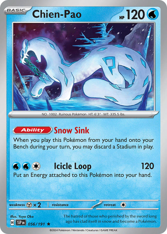 Chien-Pao - Surging Sparks 056/191