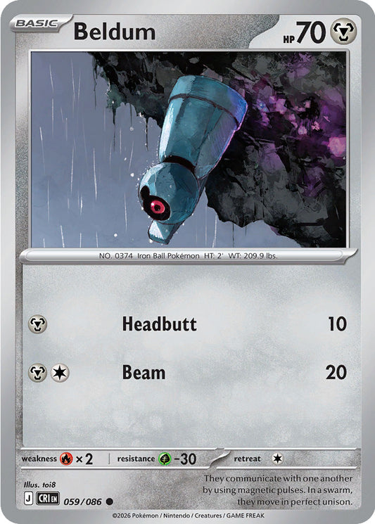 Beldum - Chaos Rising 059/086