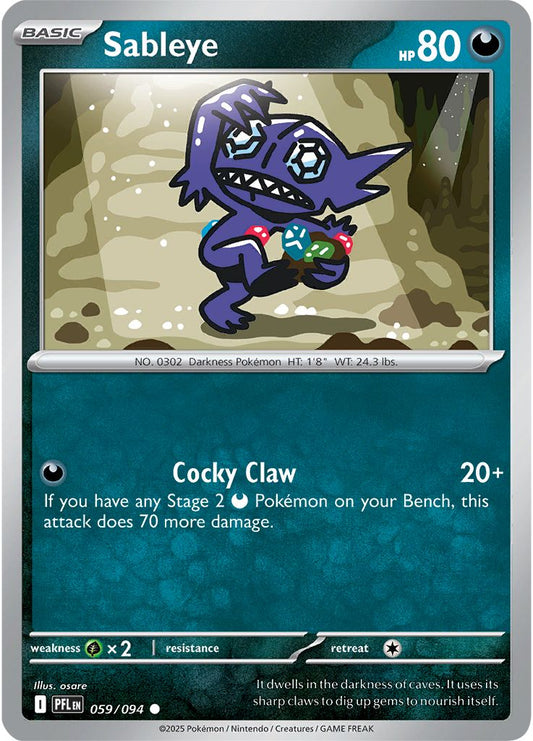 Sableye - Phantasmal Flames 059/094