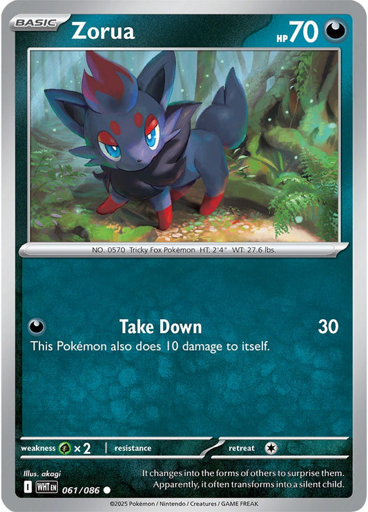 Zorua - White Flare 061/086