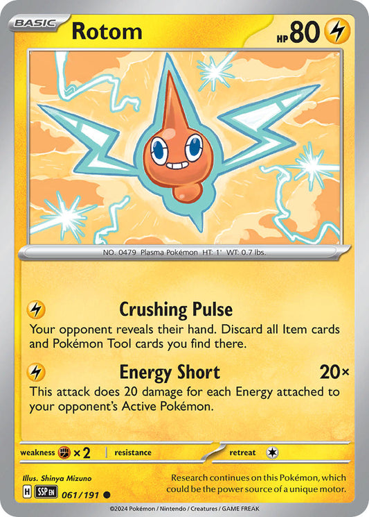 Rotom - Surging Sparks 061/191