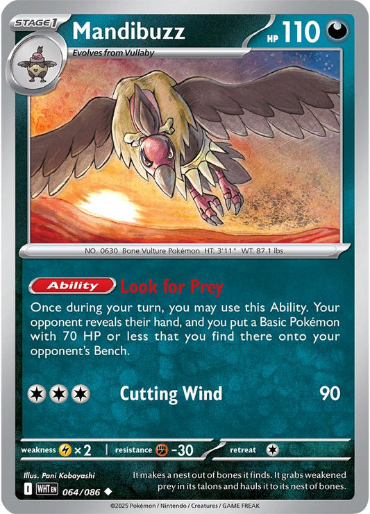 Mandibuzz - White Flare 064/086