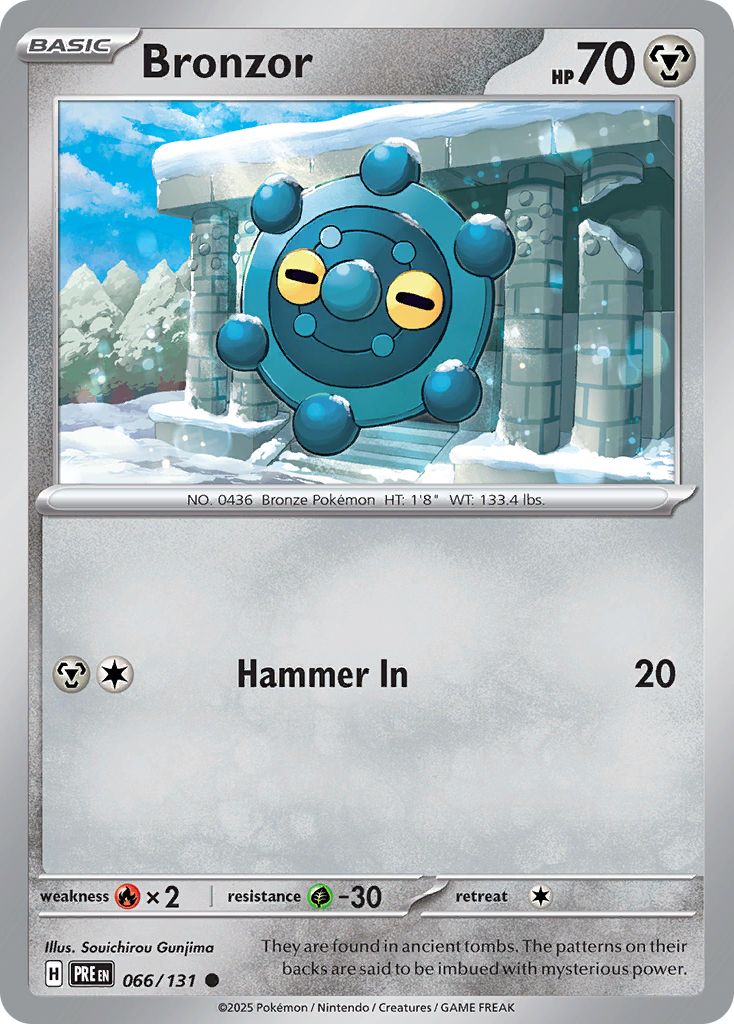Bronzor - Prismatic Evolutions 066/131