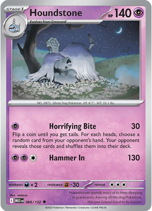 Houndstone - Mega Evolution 066/132