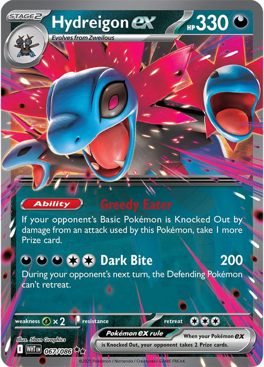 Hydreigon ex - White Flare 067/086