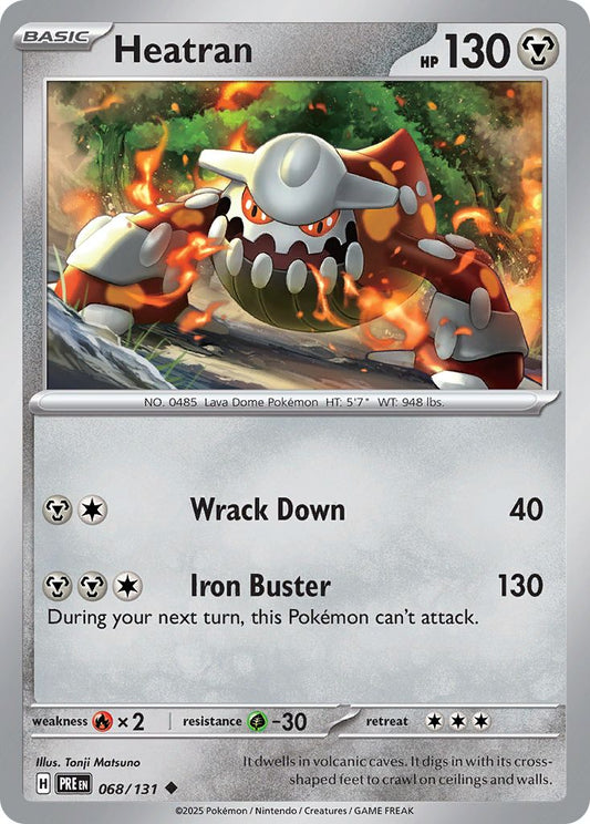 Heatran - Prismatic Evolutions 068/131