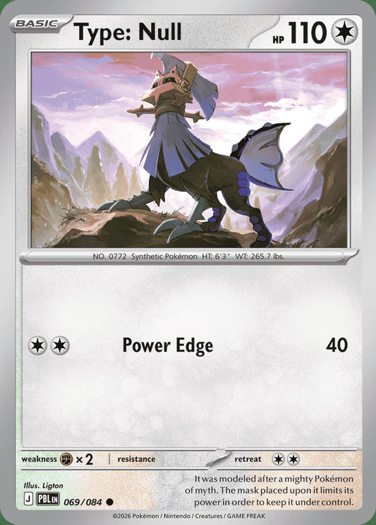 Type: Null - Pitch Black 069/084