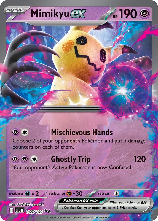 Mimikyu ex - Journey Together 069/159