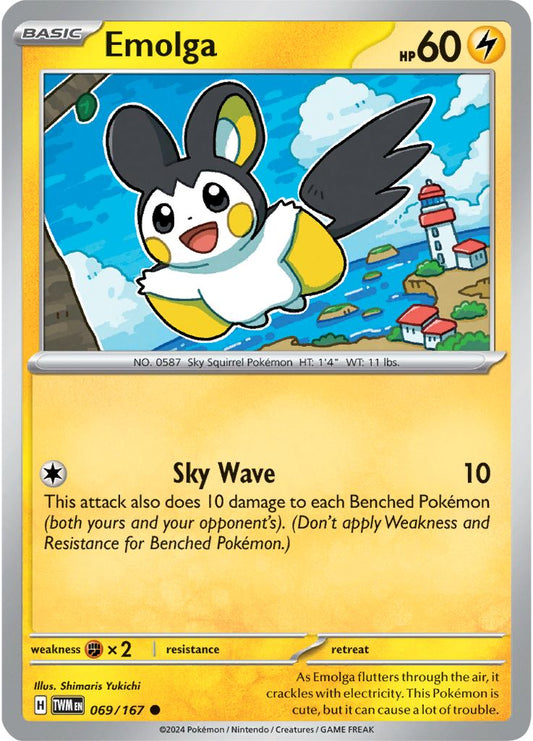 Emolga - Twilight Masquerade 069/167