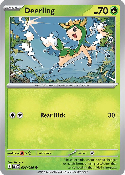 Deerling - White Flare 006/086