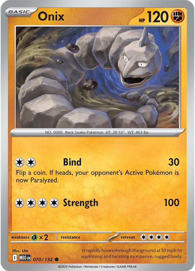 Onix - Mega Evolution 070/132