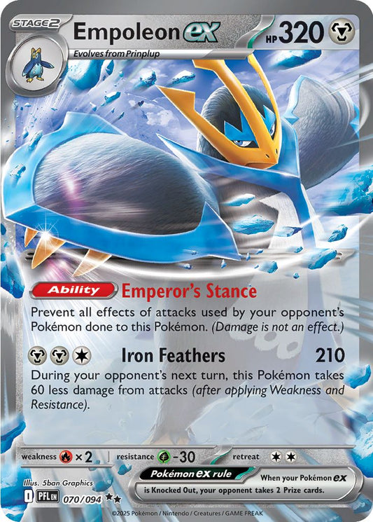 Empoleon ex - Phantasmal Flames 070/094