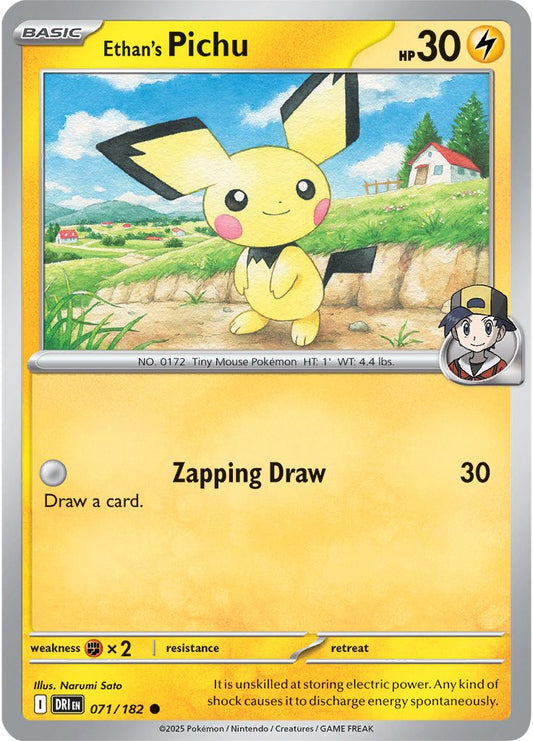 Ethan's Pichu - Destined Rivals 071/182