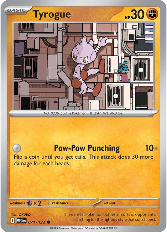Tyrogue - Mega Evolution 071/132