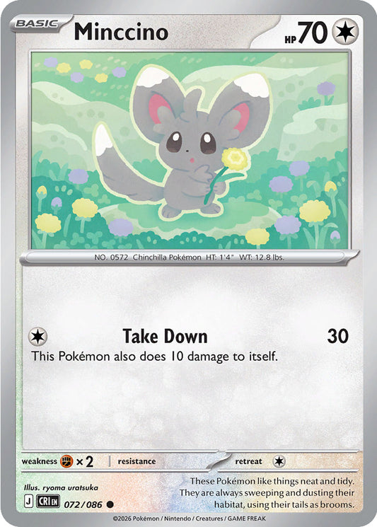 Minccino - Chaos Rising 072/086