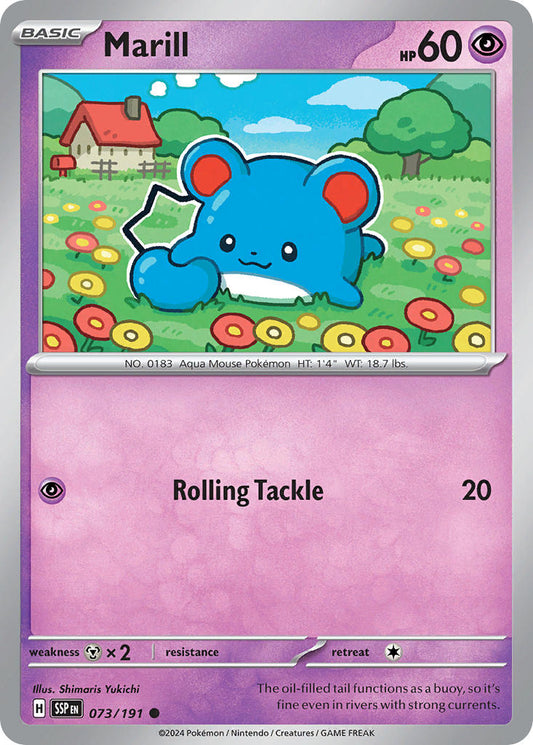 Marill - Surging Sparks 073/191