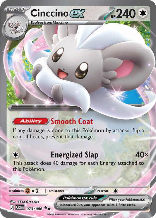 Cinccino ex - Chaos Rising 073/086