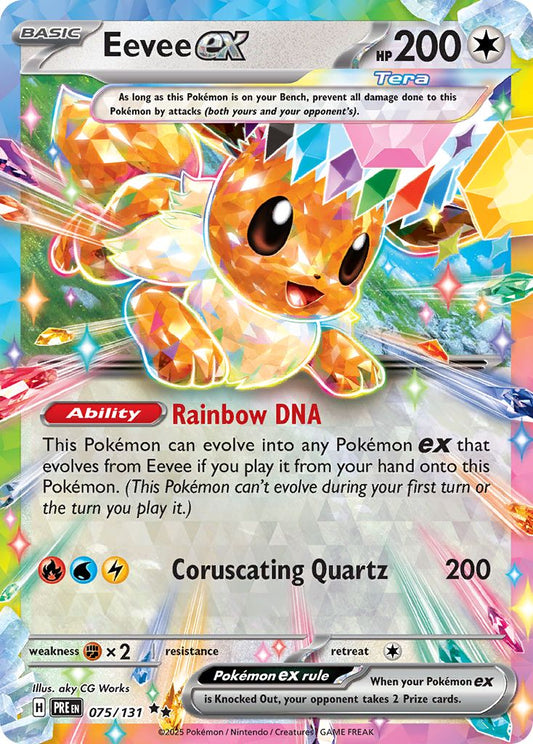 Eevee ex - Prismatic Evolutions 075/131