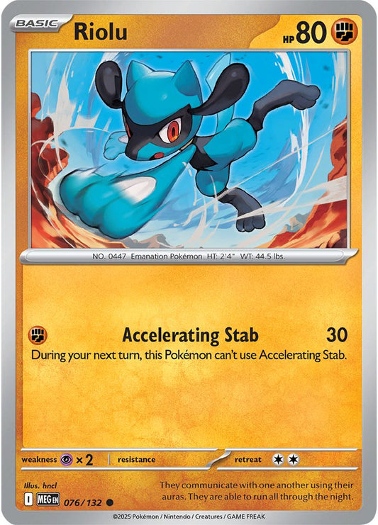 Riolu - Mega Evolution 076/132
