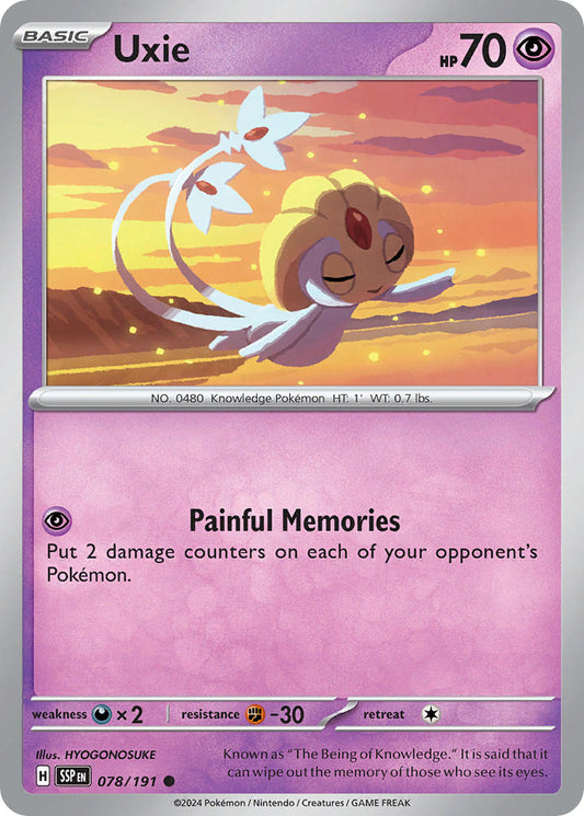 Uxie - Surging Sparks 078/191