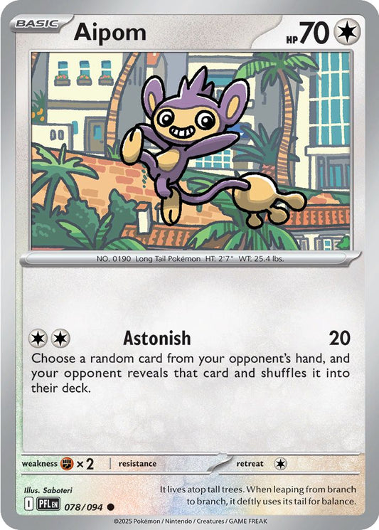 Aipom - Phantasmal Flames 078/094