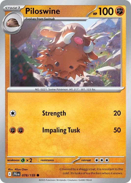 Piloswine - Journey Together 078/159