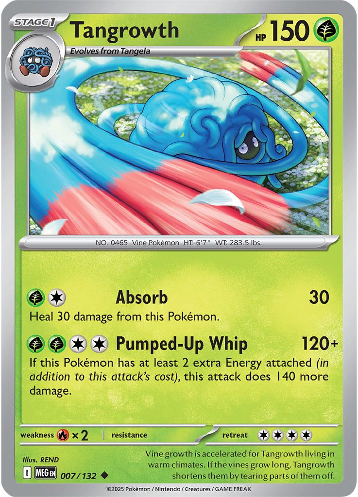 Tangrowth - Mega Evolution 007/132