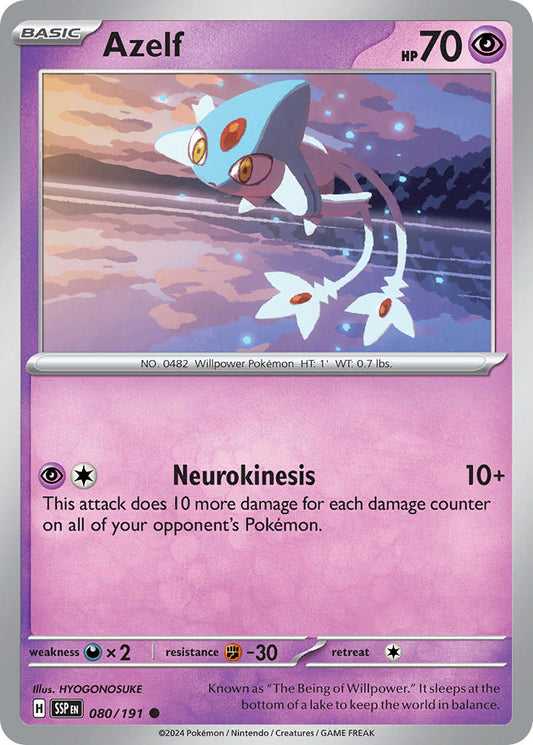 Azelf - Surging Sparks 080/191